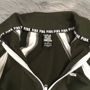 VS PINK Ultimate collection track jacket half zip
